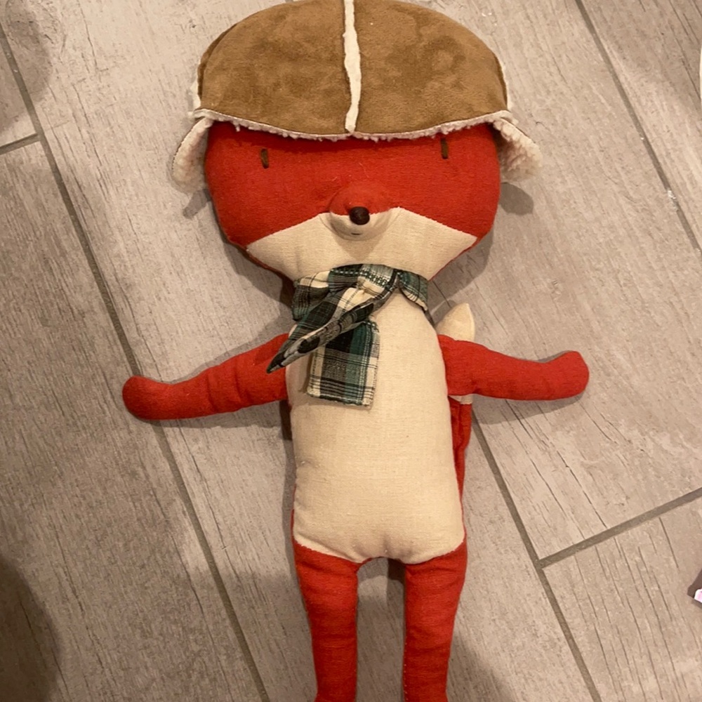 stuffed animal -fox
